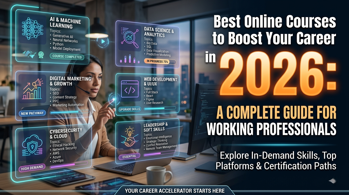 Best Online Courses to Boost Your Career in 2026: A Complete Guide for Working Professionals