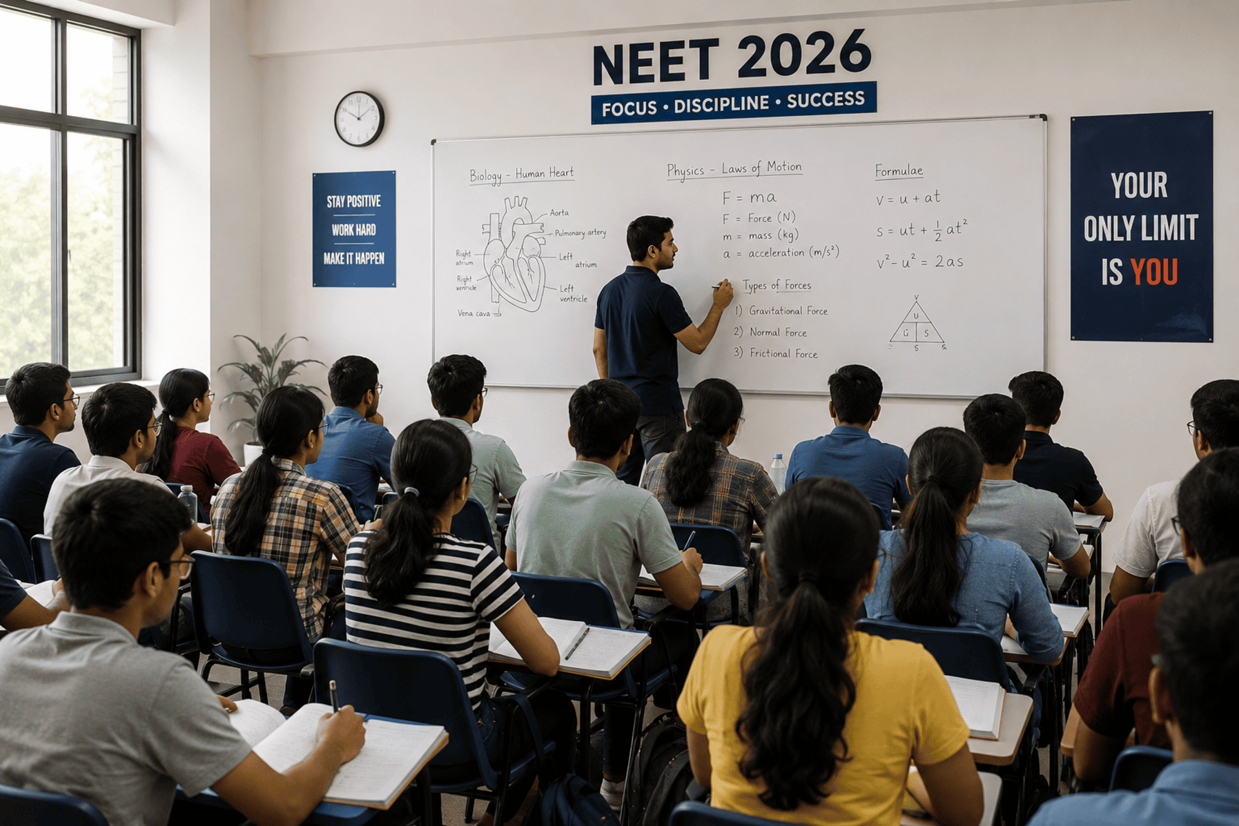 Best NEET coaching institute in Delhi classroom session 2026