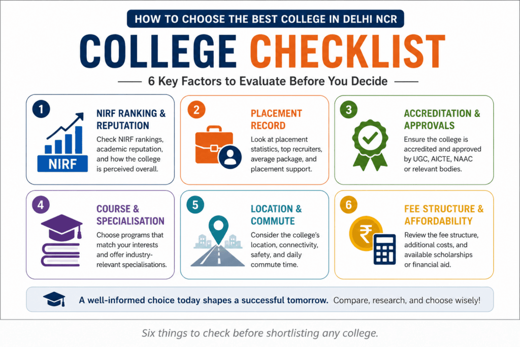 Best Colleges in Delhi NCR 2026