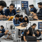 students training at top skill development institute in Delhi